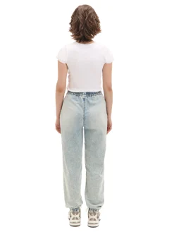 Fashion Cropp Jasne jeansowe joggery błękitny