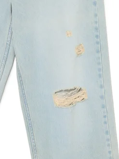 Clearance Cropp Jasne jeansy loose baggy niebieski