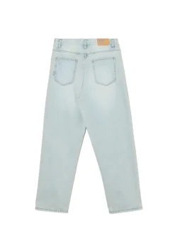 Clearance Cropp Jasne jeansy loose baggy niebieski