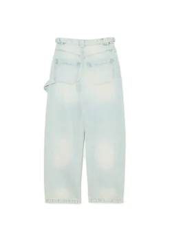 Outlet Cropp Jasne jeansy skater błękitny