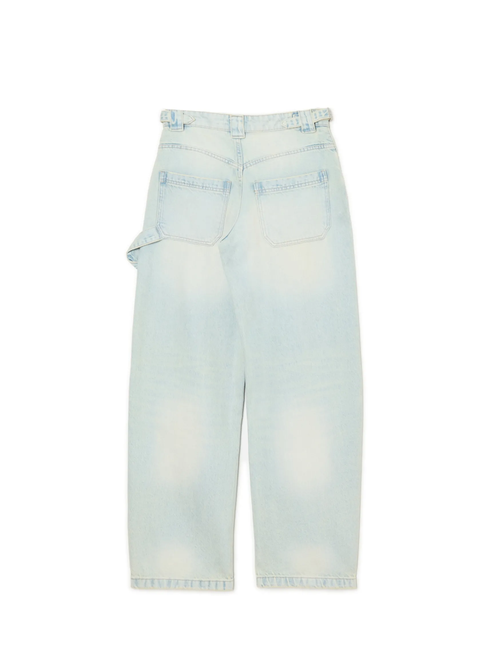 Outlet Cropp Jasne jeansy skater błękitny