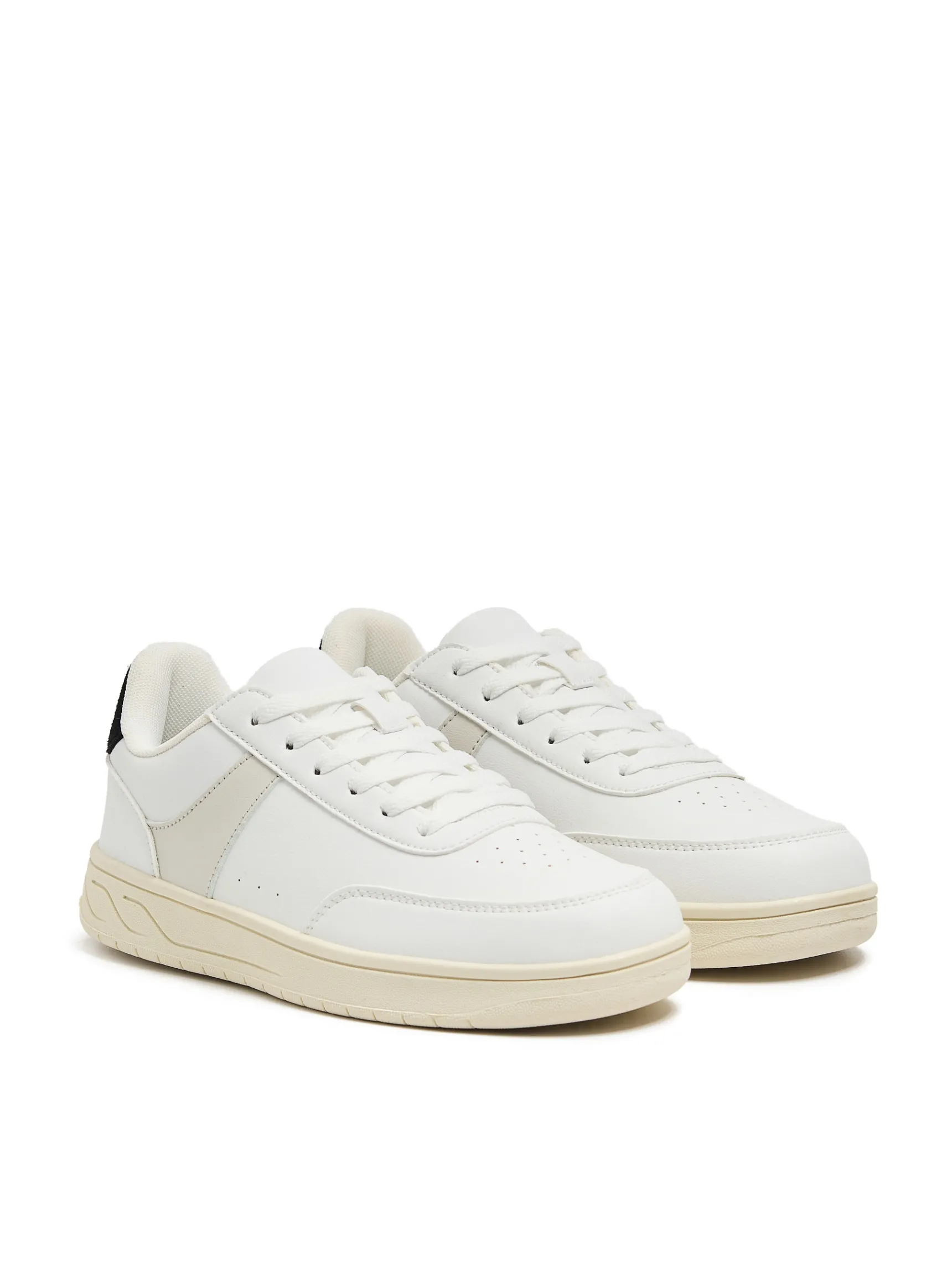 Outlet Cropp Jasne sportowe sneakersy biały