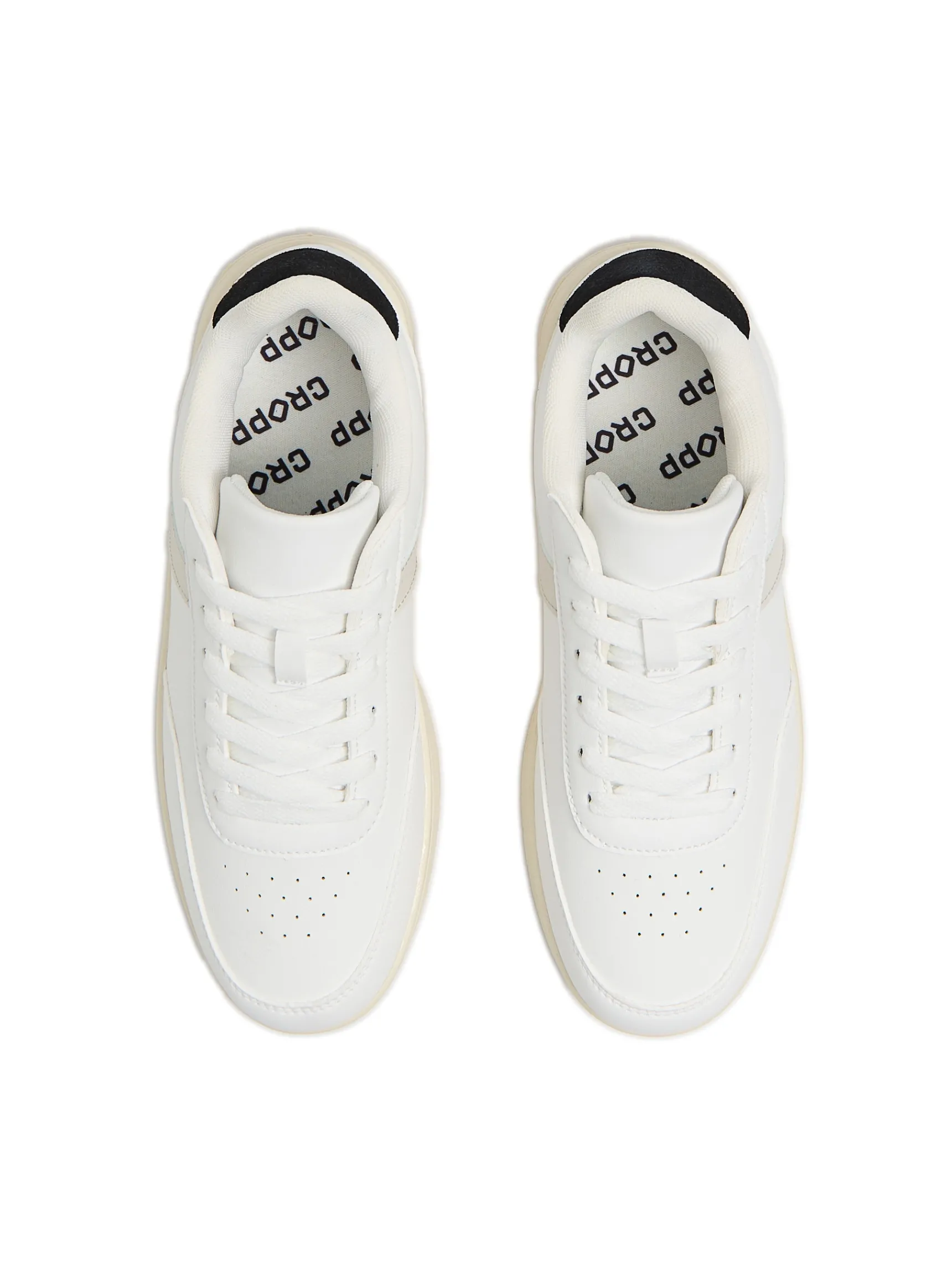 Outlet Cropp Jasne sportowe sneakersy biały