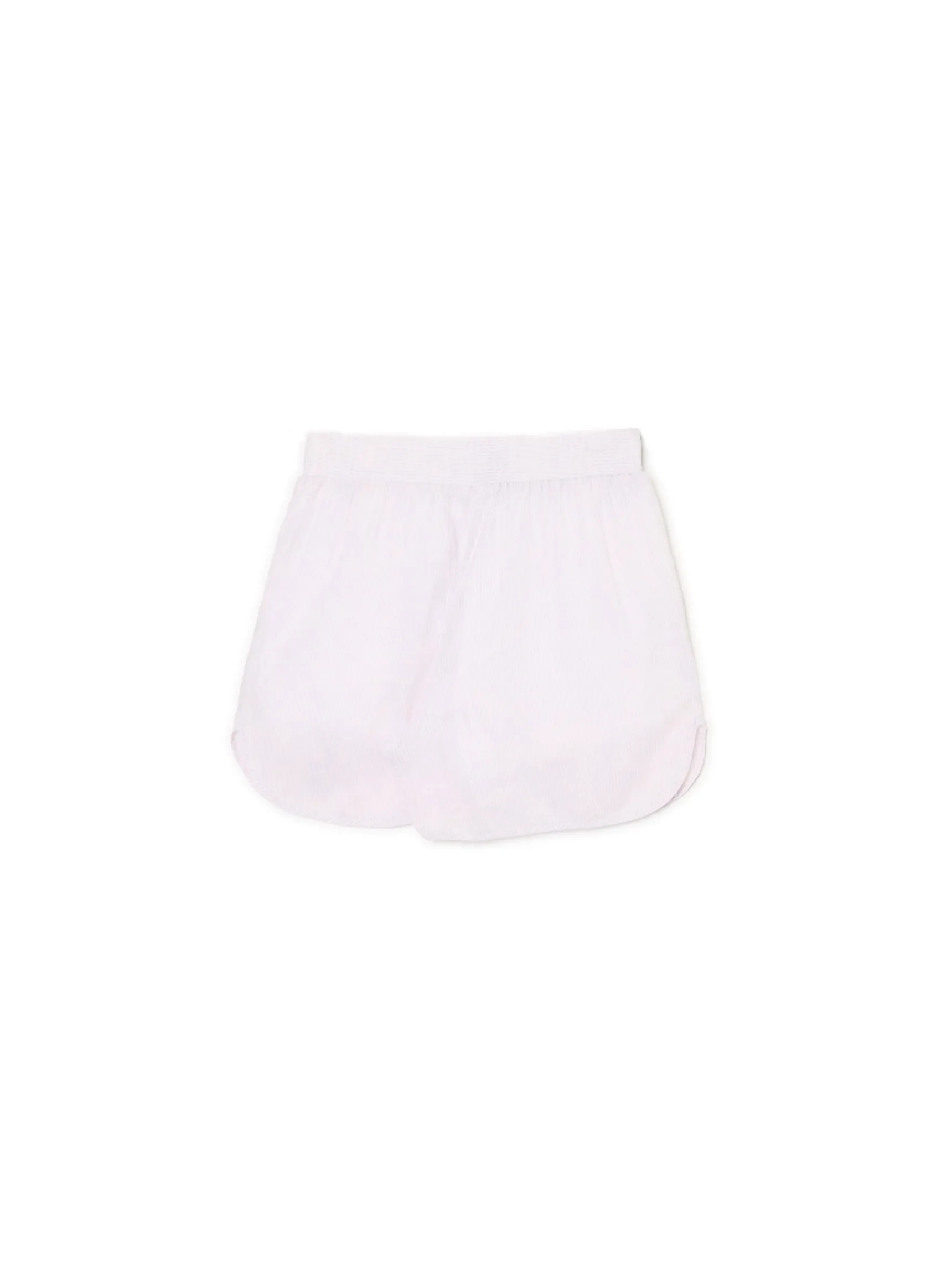Fashion Cropp Jasne szorty w paski beżowy