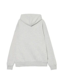 Best Cropp Jasnoszara bluza regular z kapturem jasnyszary