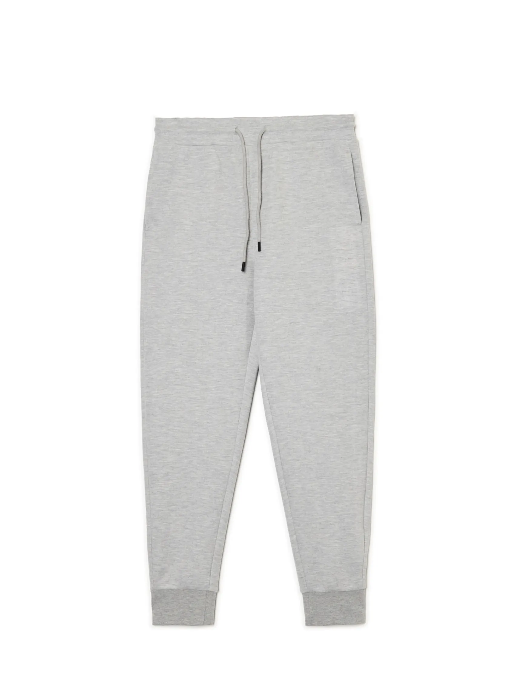 Clearance Cropp Jasnoszare dresowe joggery regular jasnyszary