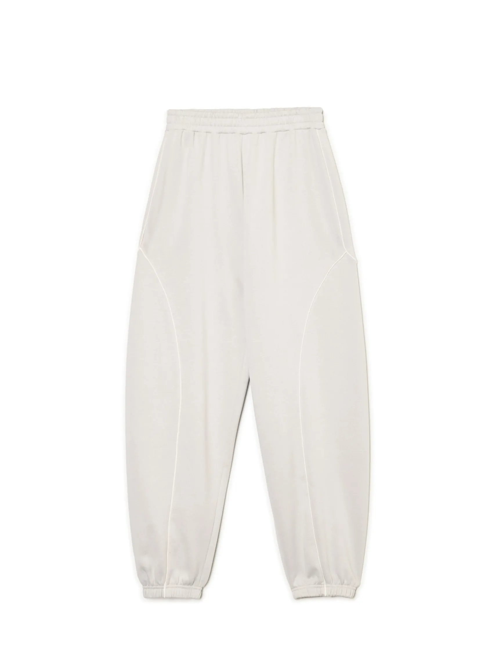 Clearance Cropp Jasnoszare dresowe joggery z naszywkami jasnyszary