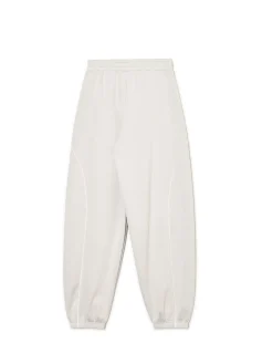 Clearance Cropp Jasnoszare dresowe joggery z naszywkami jasnyszary