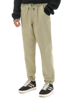 Sale Cropp Jasnozielone dresowe joggery loose zielony