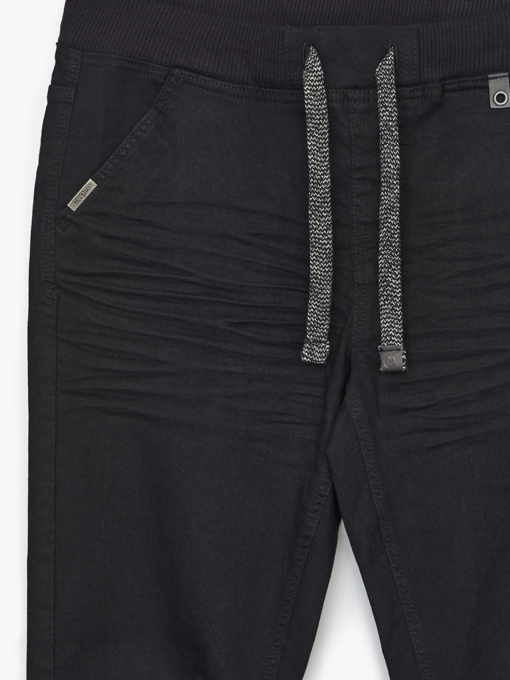 Fashion Cropp Jeansowe joggery czarny