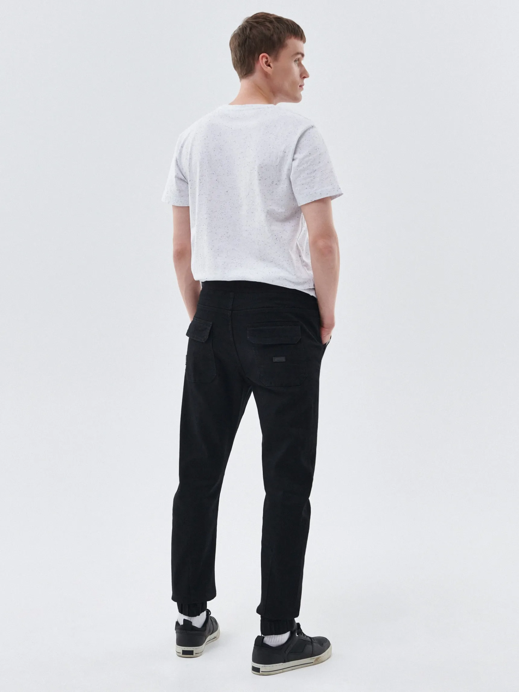 Fashion Cropp Jeansowe joggery czarny