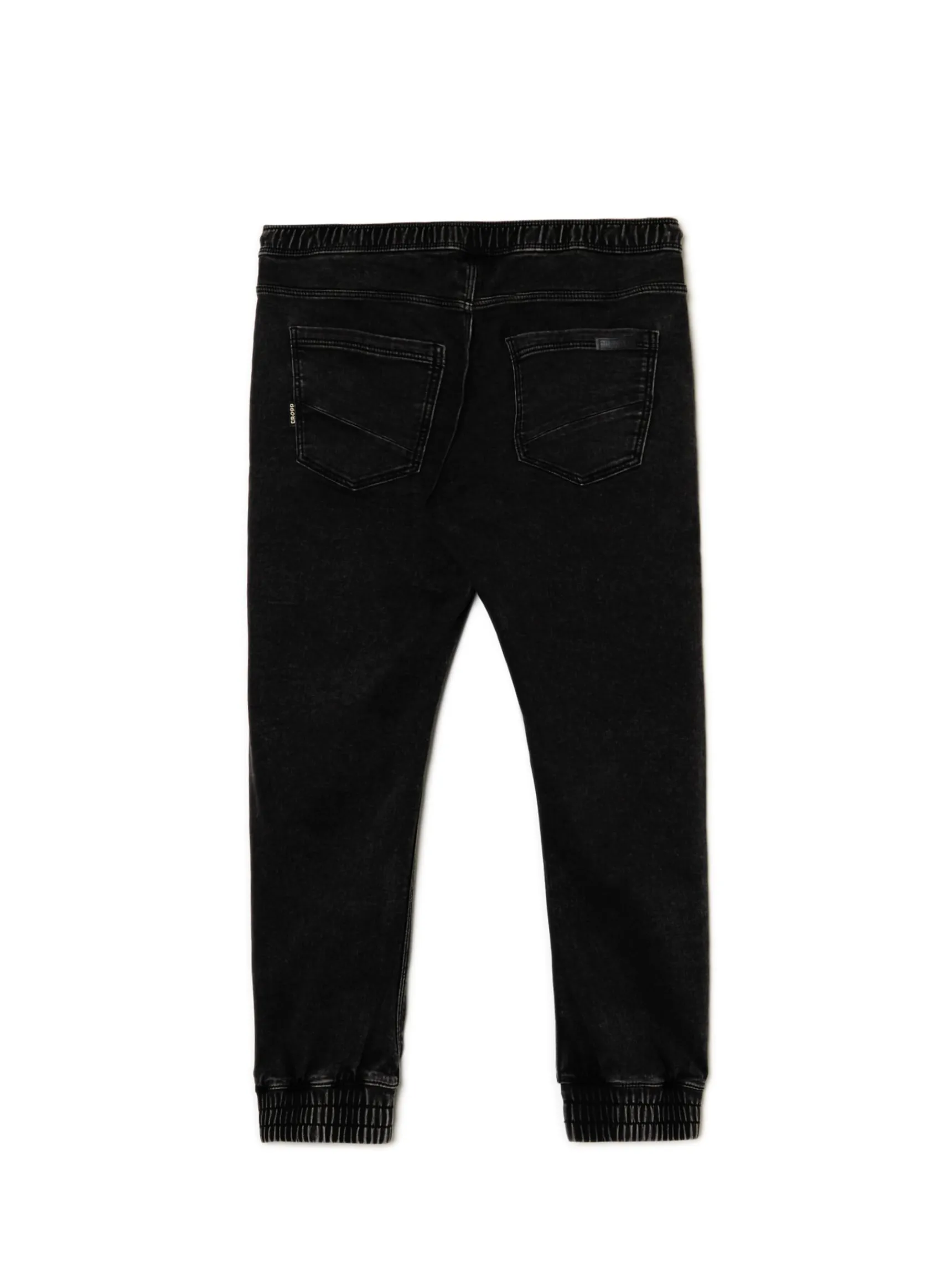 New Cropp Jeansowe joggery regular szary