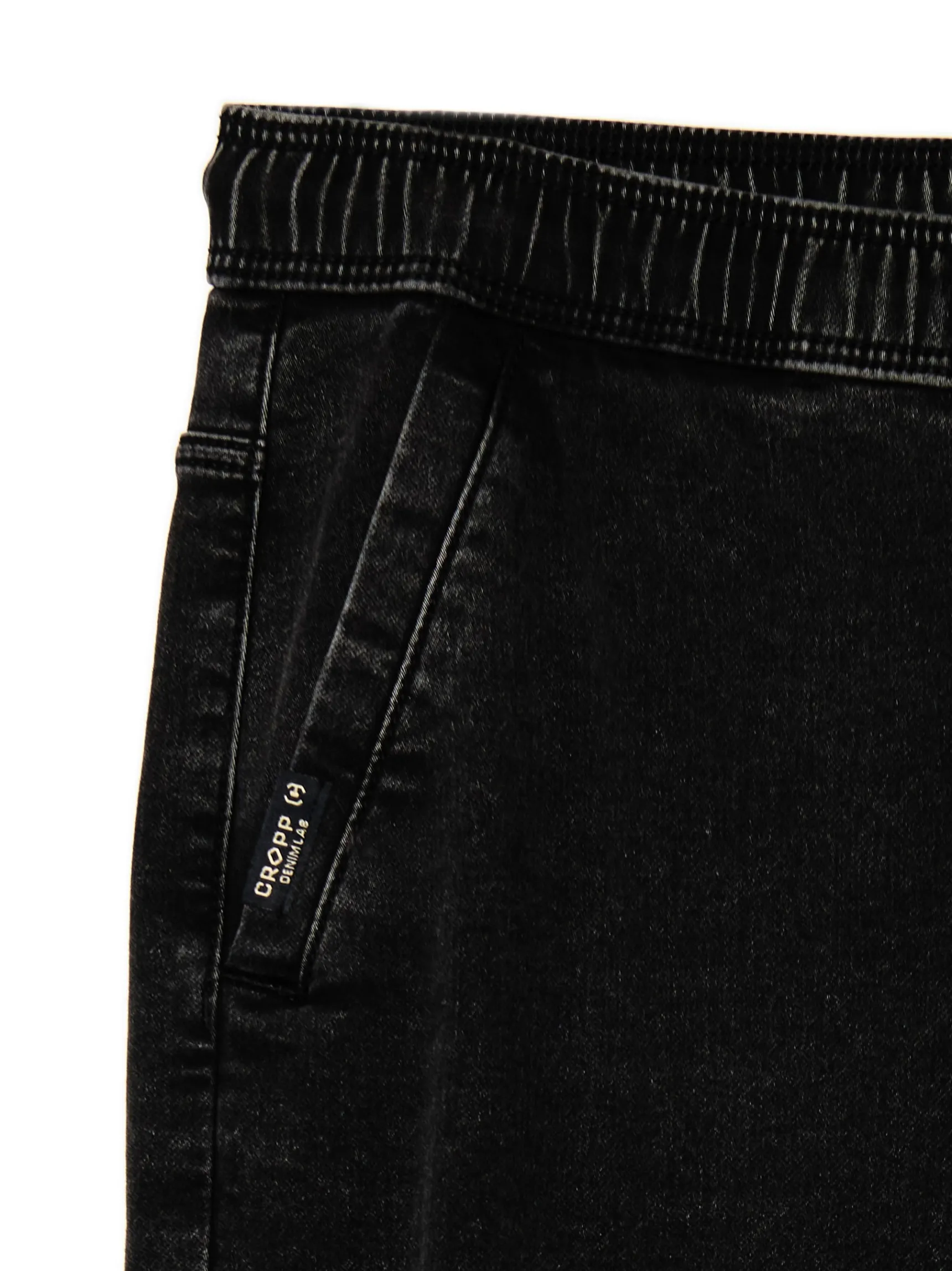 New Cropp Jeansowe joggery regular szary