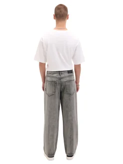 Hot Cropp Jeansy baggy szary