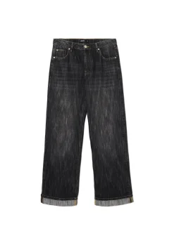 Online Cropp Jeansy baggy w stylu vintage szary