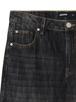 Online Cropp Jeansy baggy w stylu vintage szary