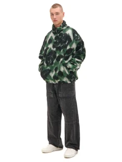 Discount Cropp Jeansy baggy z efektem znoszenia szary