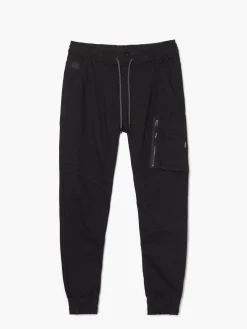 Clearance Cropp Jeansy jogger cargo czarny