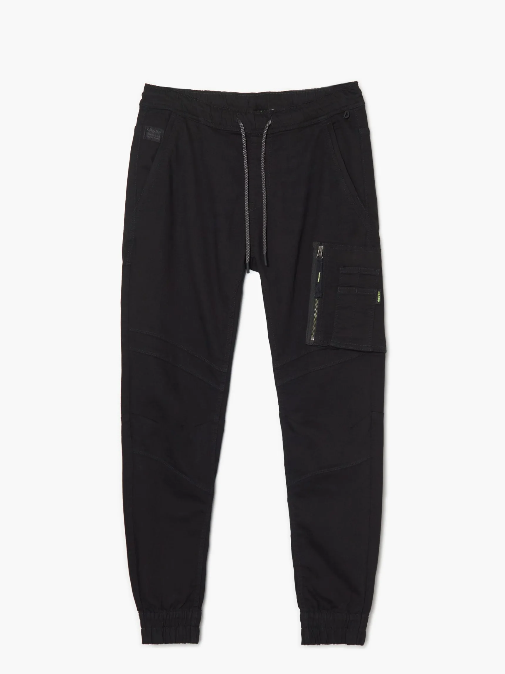 Clearance Cropp Jeansy jogger cargo czarny