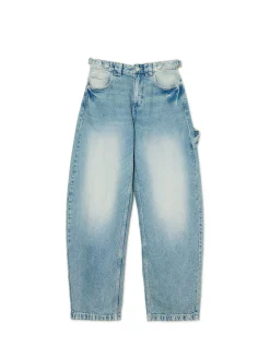Online Cropp Jeansy skater niebieski