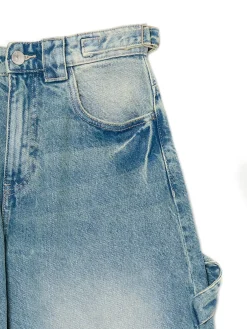 Online Cropp Jeansy skater niebieski