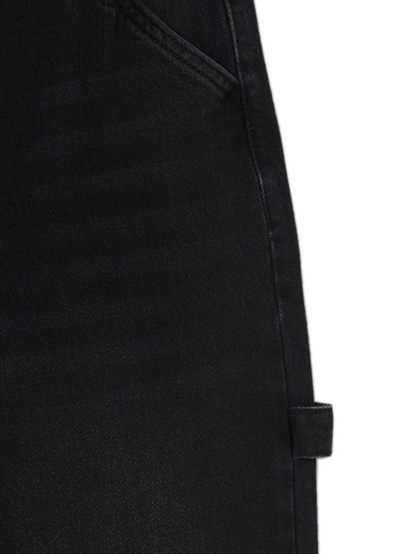 Sale Cropp Jeansy straight w stylu retro czarny