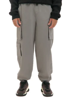 Sale Cropp Joggery loose z kieszeniami cargo szary