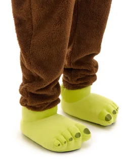 Clearance Cropp Kapcie Shrek zielony