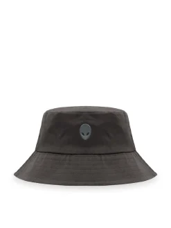 Discount Cropp Kapelusz bucket hat z motywem UFO szary