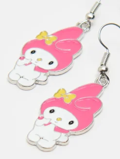 Online Cropp Kolczyki My Melody różowy