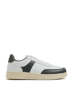 Discount Cropp Kontrastowe sportowe sneakersy szary