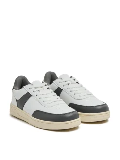Discount Cropp Kontrastowe sportowe sneakersy szary