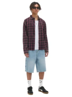 New Cropp Koszula oversize w kratę czarny