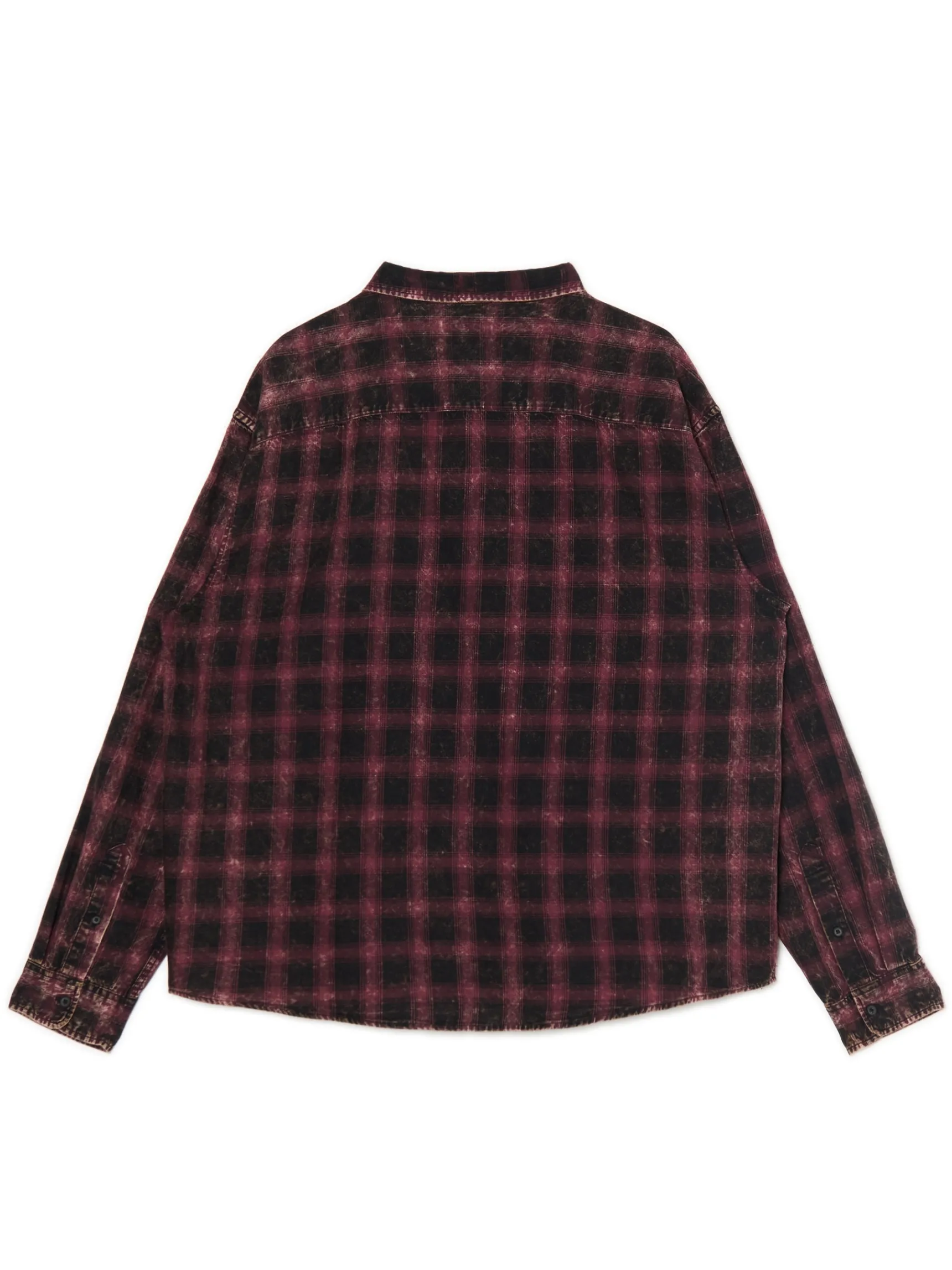 New Cropp Koszula oversize w kratę czarny