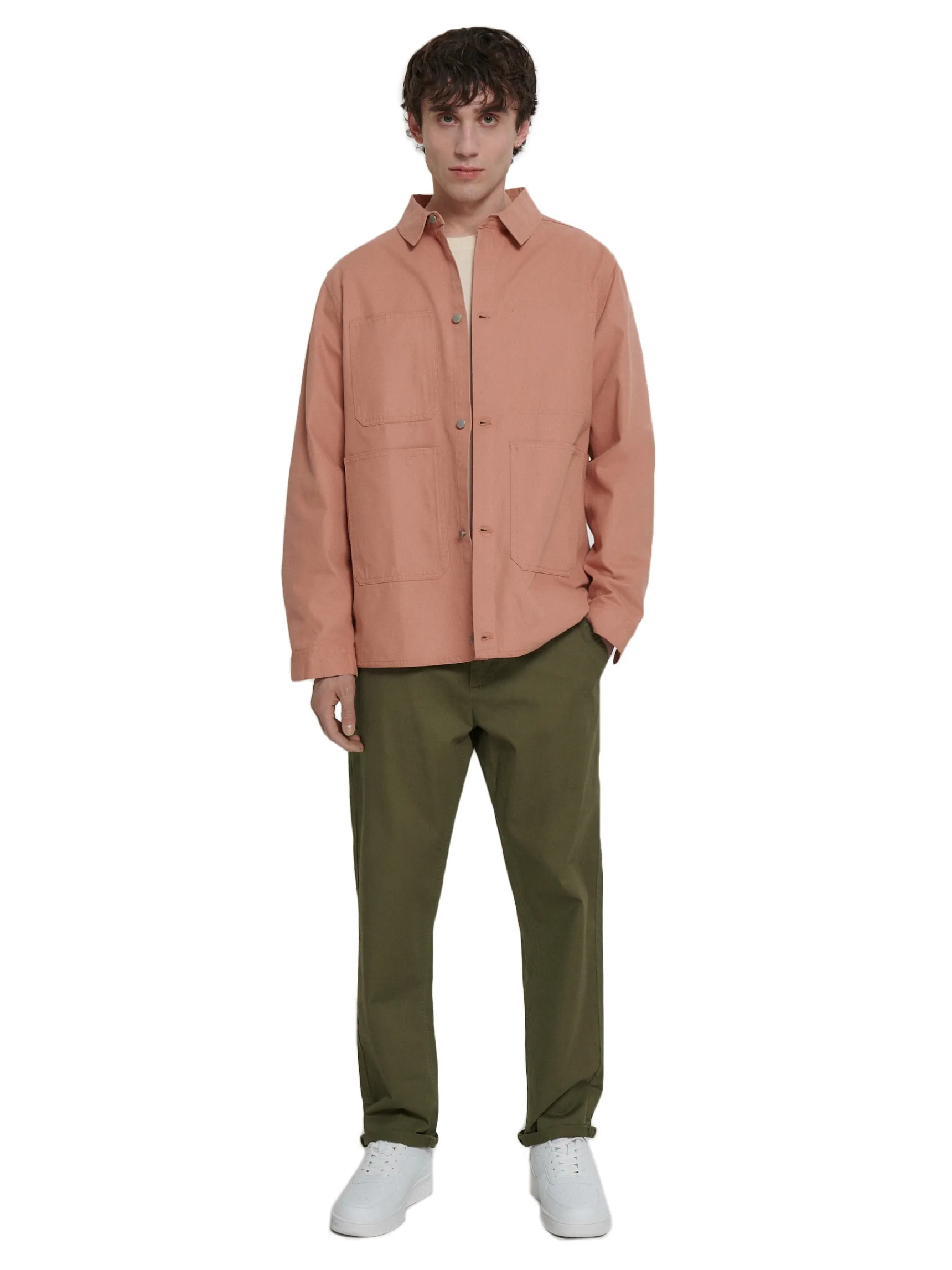 Clearance Cropp Koszula wierzchnia pomarańczowy
