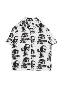 Fashion Cropp Koszula z nadrukiem Pop Smoke biały