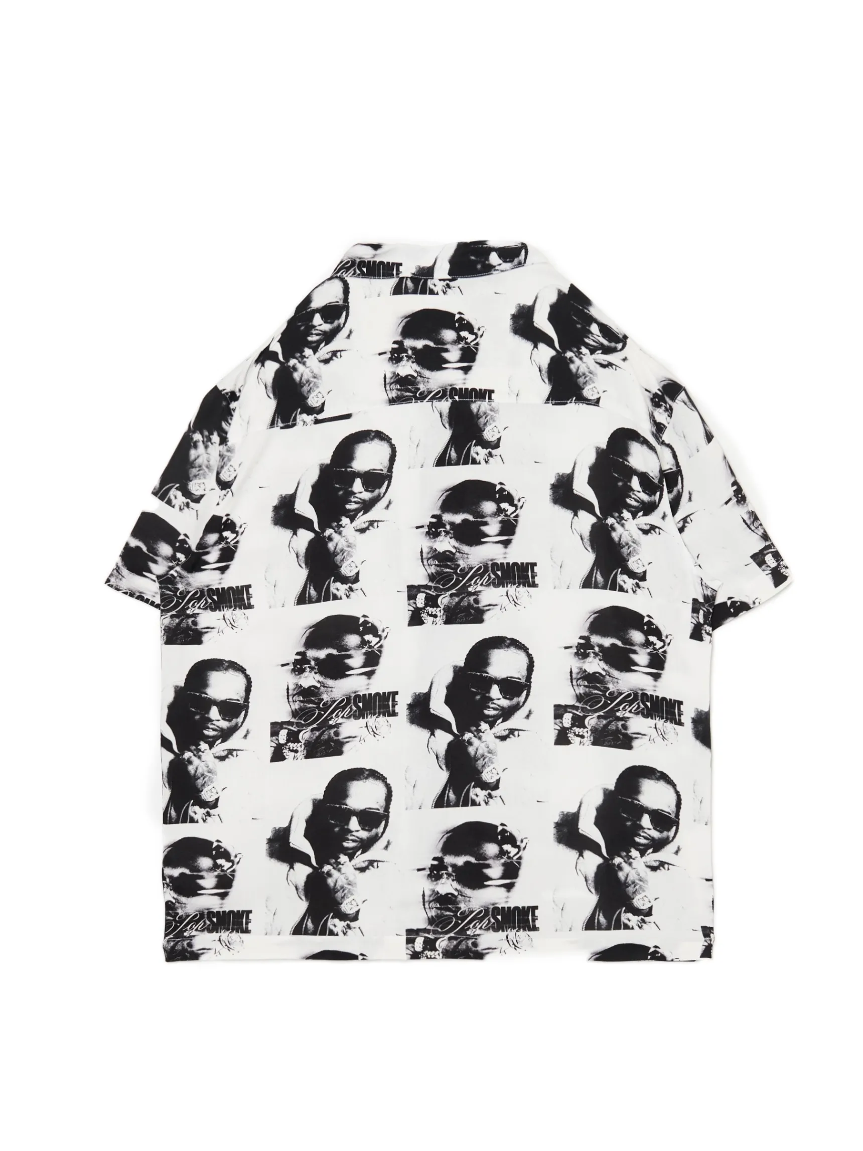Fashion Cropp Koszula z nadrukiem Pop Smoke biały