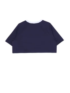 New Cropp Koszulka w sportowym stylu granatowy
