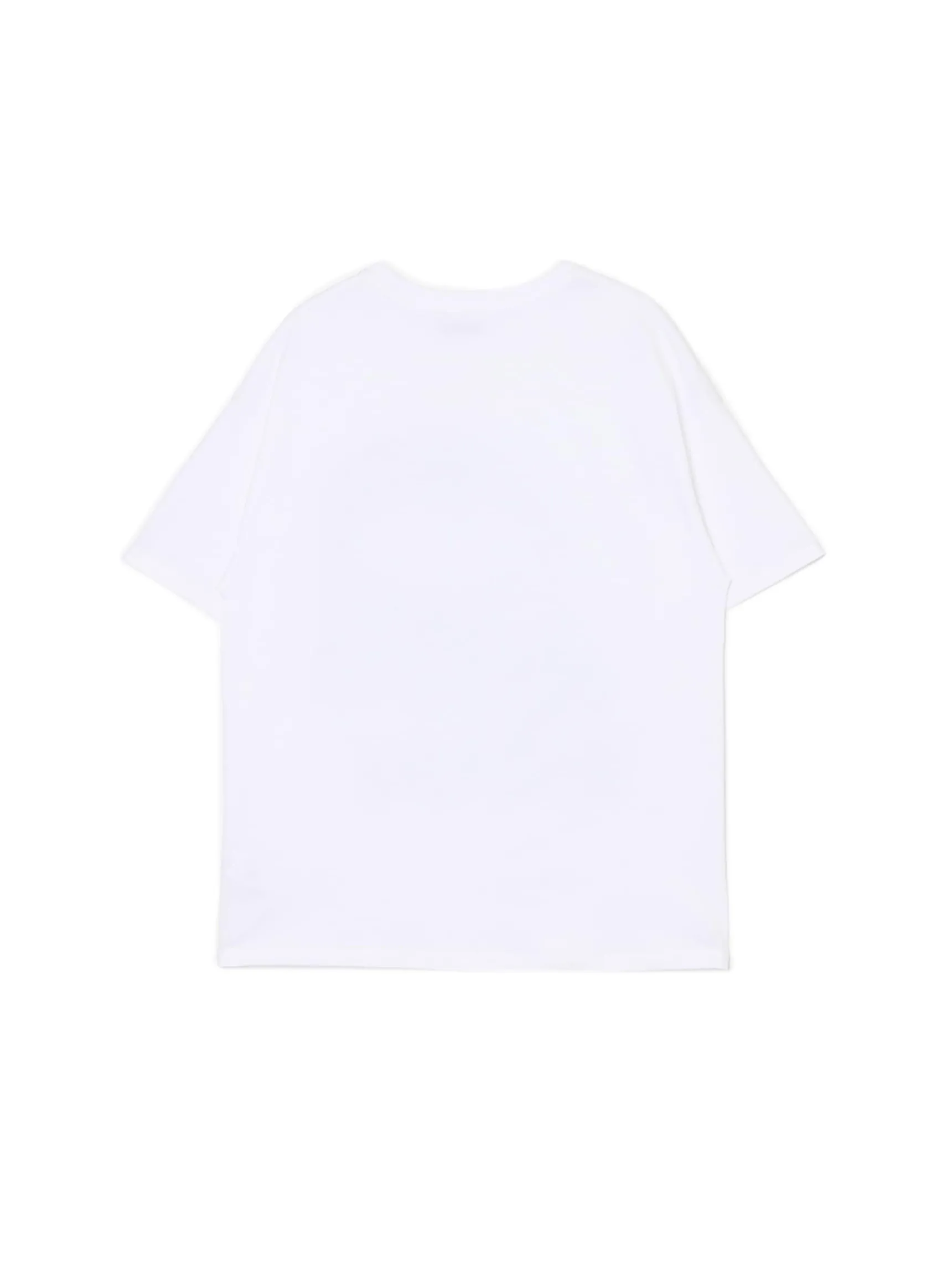 Clearance Cropp Koszulka z kontrastowym nadrukiem UNISEX biały