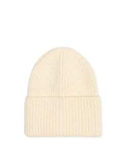 Discount Cropp Kremowa czapka beanie kremowy