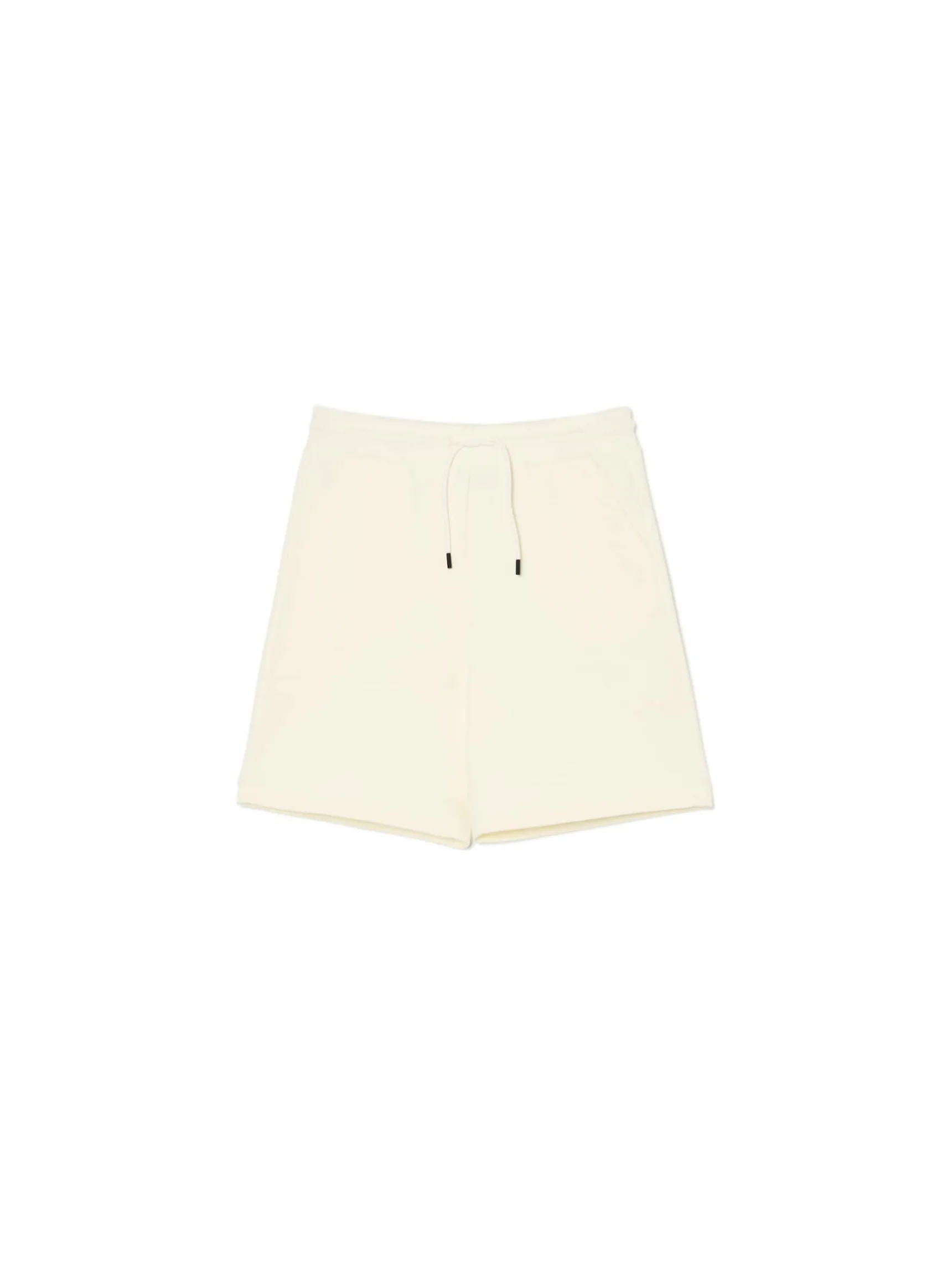 Outlet Cropp Kremowe dresowe spodenki kremowy