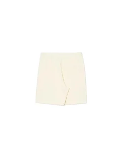 Outlet Cropp Kremowe dresowe spodenki kremowy