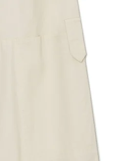 Discount Cropp Kremowe spodnie straight kremowy