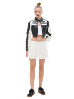 Online Cropp Krótka kurtka w stylu racing czarny
