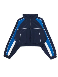 Clearance Cropp Krótka sportowa kurtka bomber granatowy