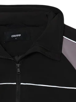 Clearance Cropp Krótka sportowa kurtka bomber czarny