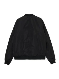 Best Cropp Kurtka bomber z kieszenią na rękawie czarny