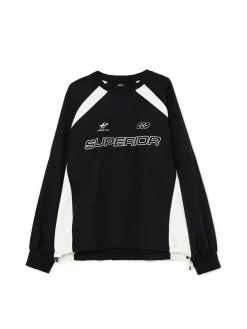 Outlet Cropp Kurtka w formie bluzy czarny