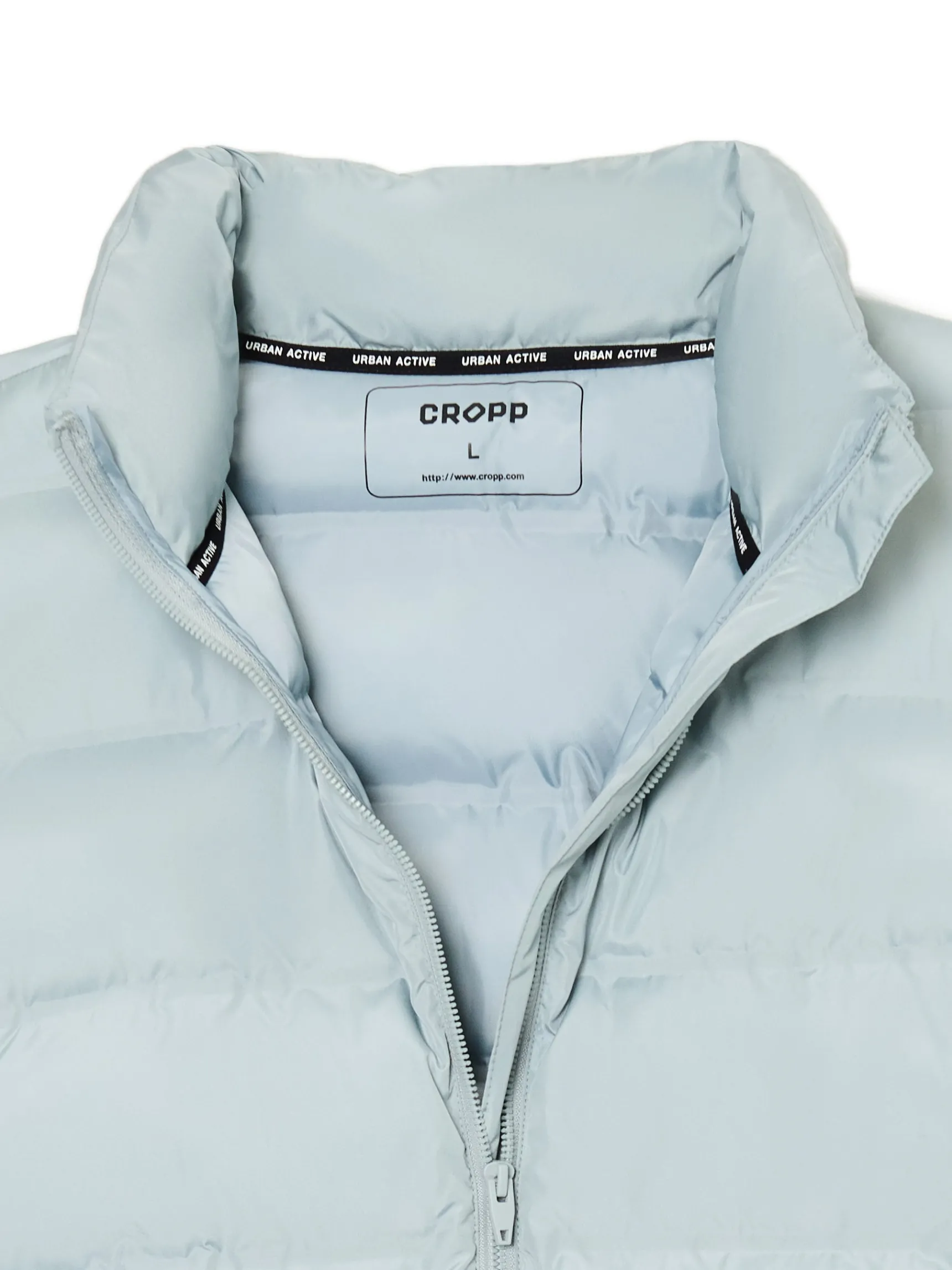 Fashion Cropp Miętowa kurtka pufferka zielony