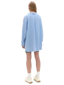 Clearance Cropp Niebieska klasyczna koszula błękitny